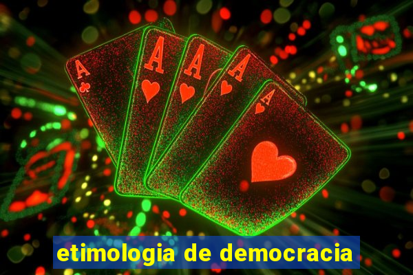 etimologia de democracia